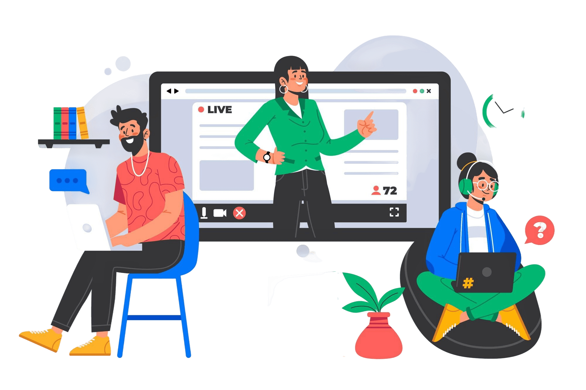 Online Classes Interface